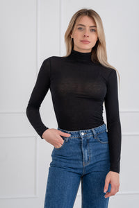 Moteriška itališka palaidinė su kašmyru SANDERS Juoda