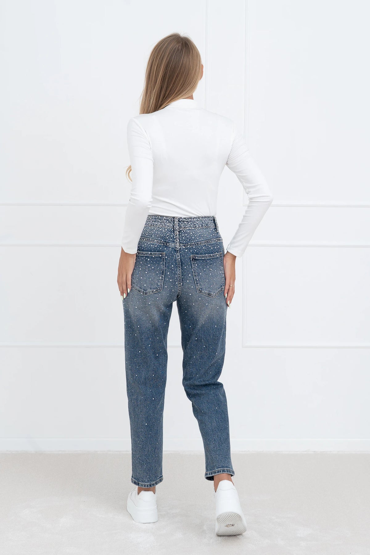 Moteriška medvilninė palaidinė JIMMY Balta