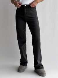 STRAIGHT modelio moteriški džinsai ATLAS Pilka