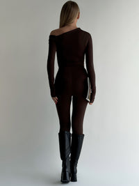 Moteriškas itališkas kombinezonas JANNE Ruda