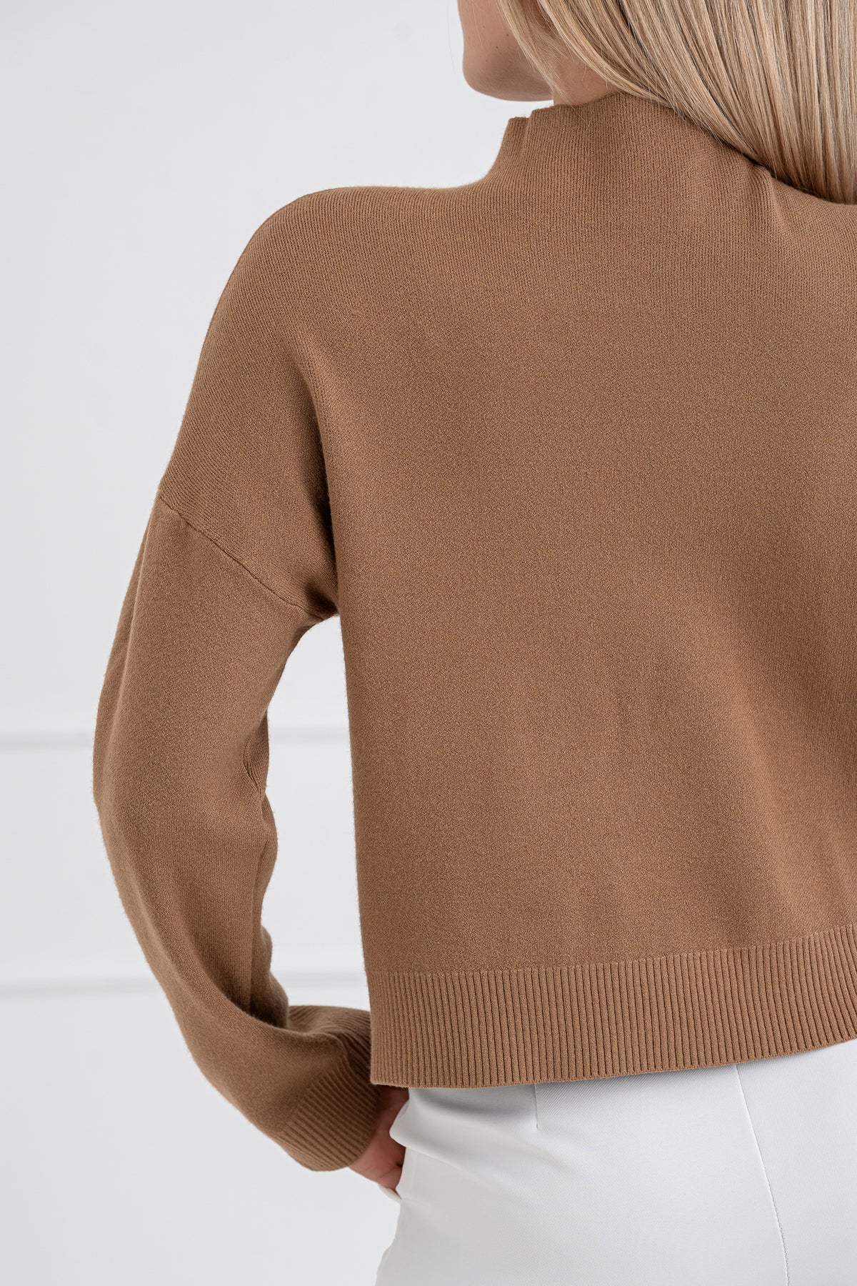 Moteriškas viskozės megztinis FREDDY Ruda