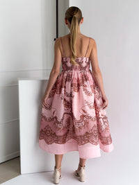 Moteriška proginė suknelė PIXIE Rožinė