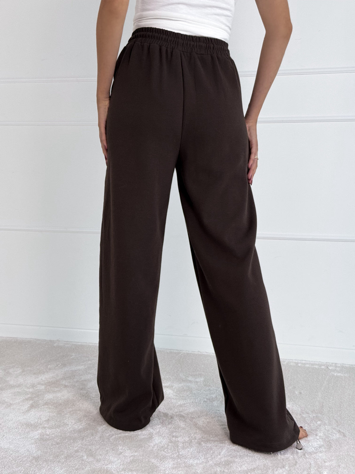 Moteriškos laisvalaikio kelnės CASSIDY Tamsiai ruda