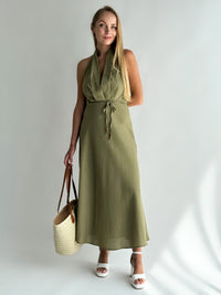 moteriska-linine-suknele-olesya-chaki