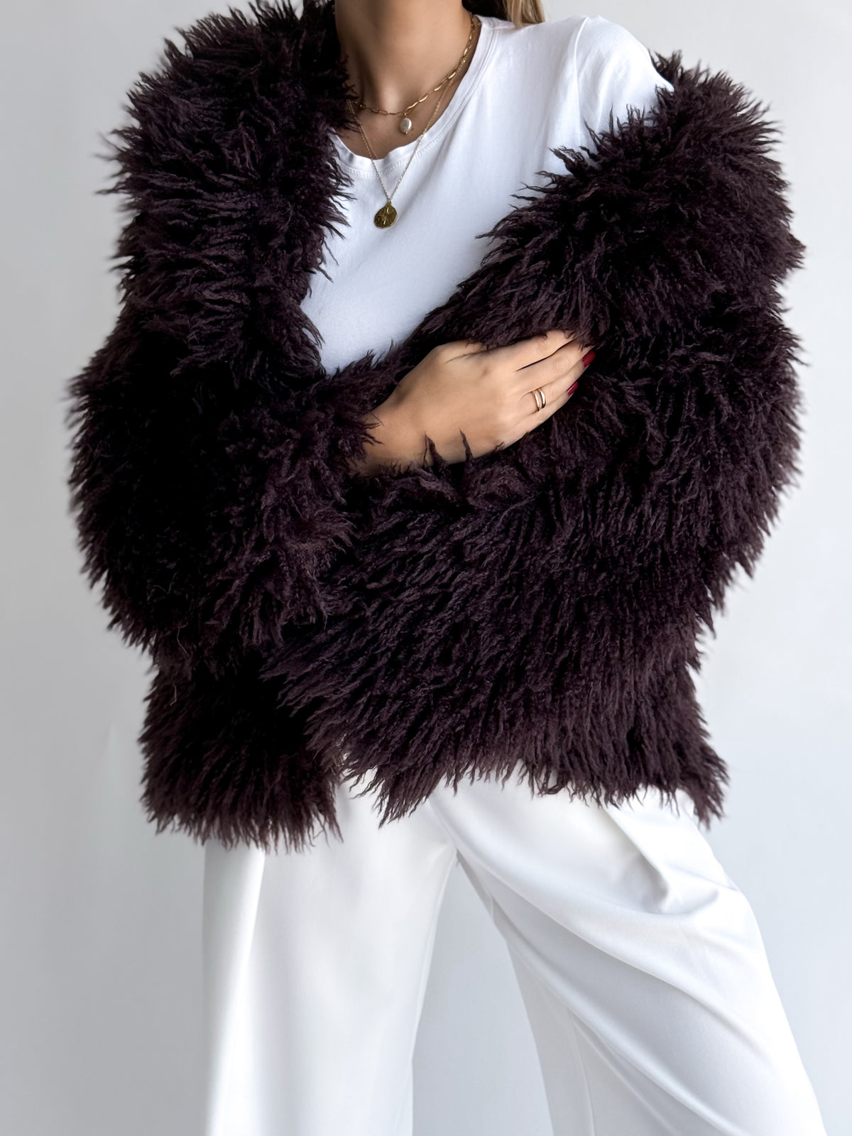 Moteriški trumpi kailiniai ELTON Ruda