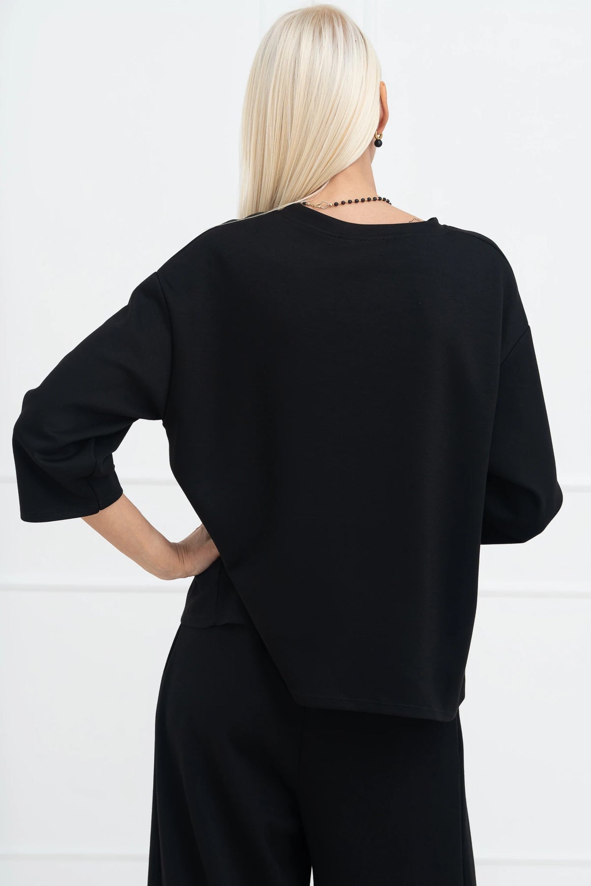 Moteriška itališka palaidinė ADAM Juoda