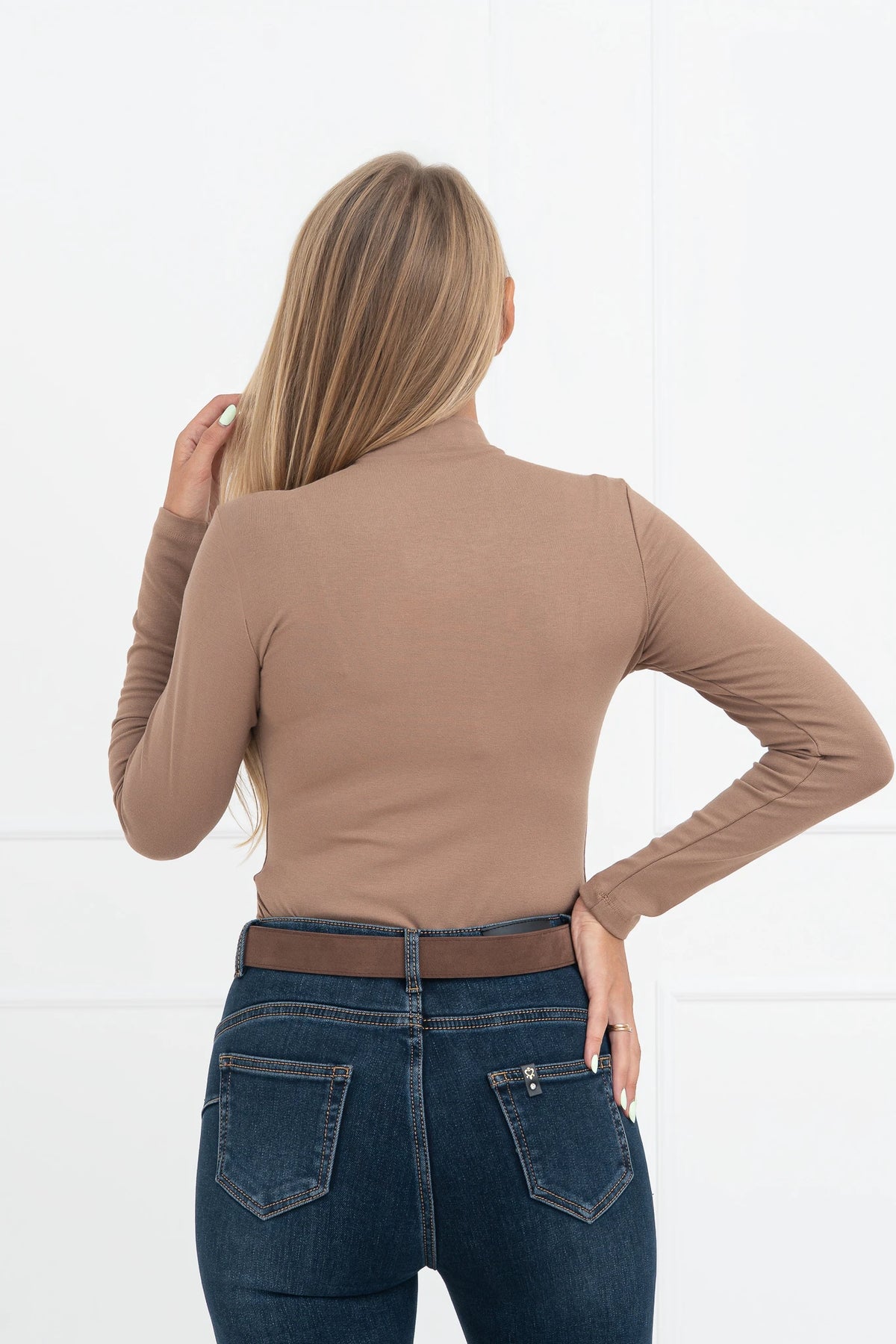 Moteriška medvilninė palaidinė JIMMY Ruda