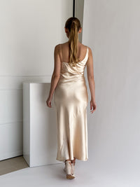 Moteriška proginė suknelė DALTON Kreminė