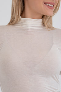 Moteriška itališka palaidinė su kašmyru SANDERS Balta