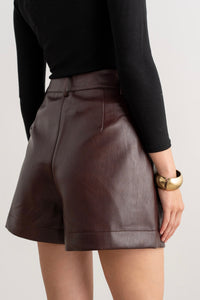 Moteriški eko odos šortai ELISE Bordo