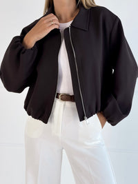 Moteriškas bomber stiliaus švarkas WATSON Ruda