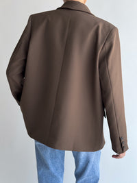 Moteriškas klasikinis švarkas FRANCES Ruda