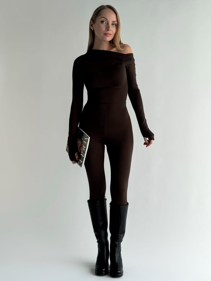 Moteriškas itališkas kombinezonas JANNE Ruda