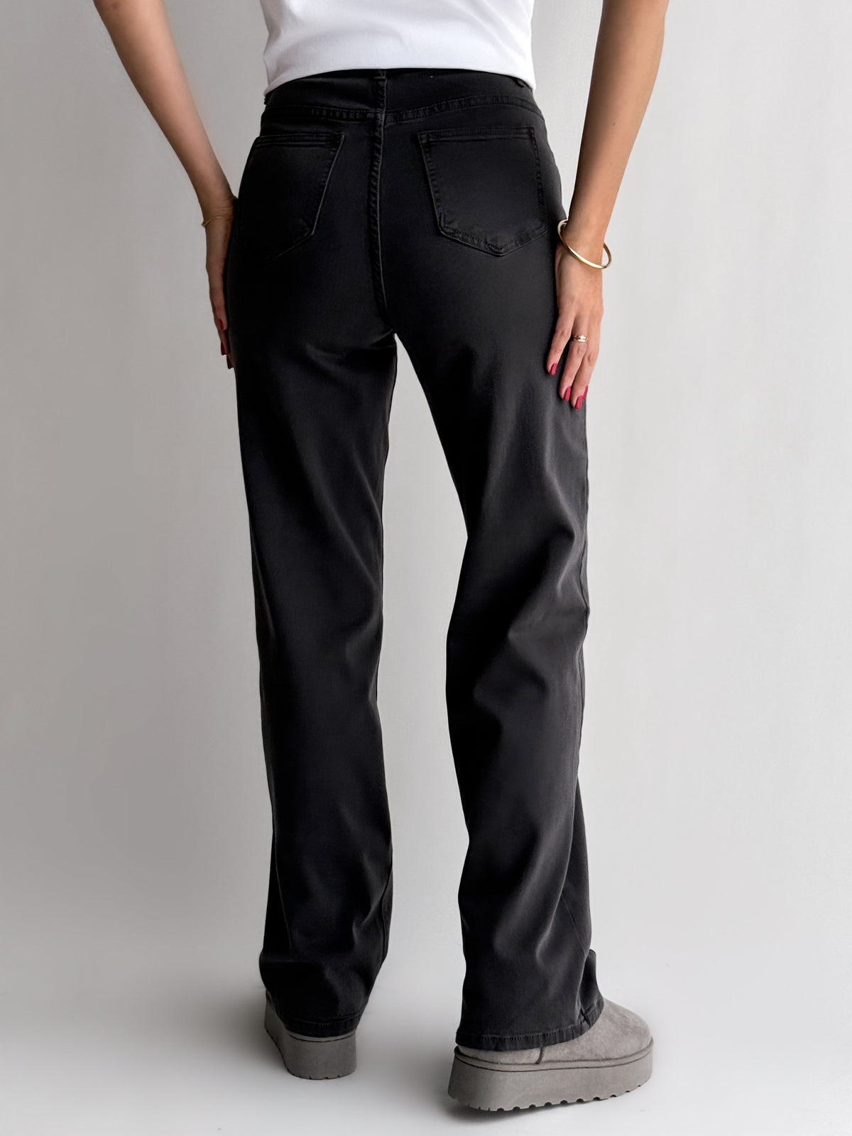 STRAIGHT modelio moteriški džinsai ATLAS Pilka