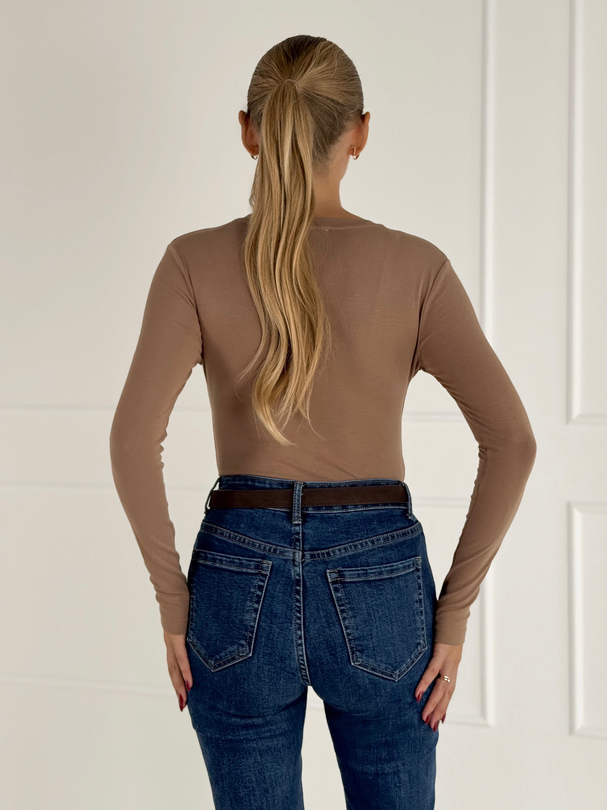 Moteriška medvilninė palaidinė STEVE Ruda