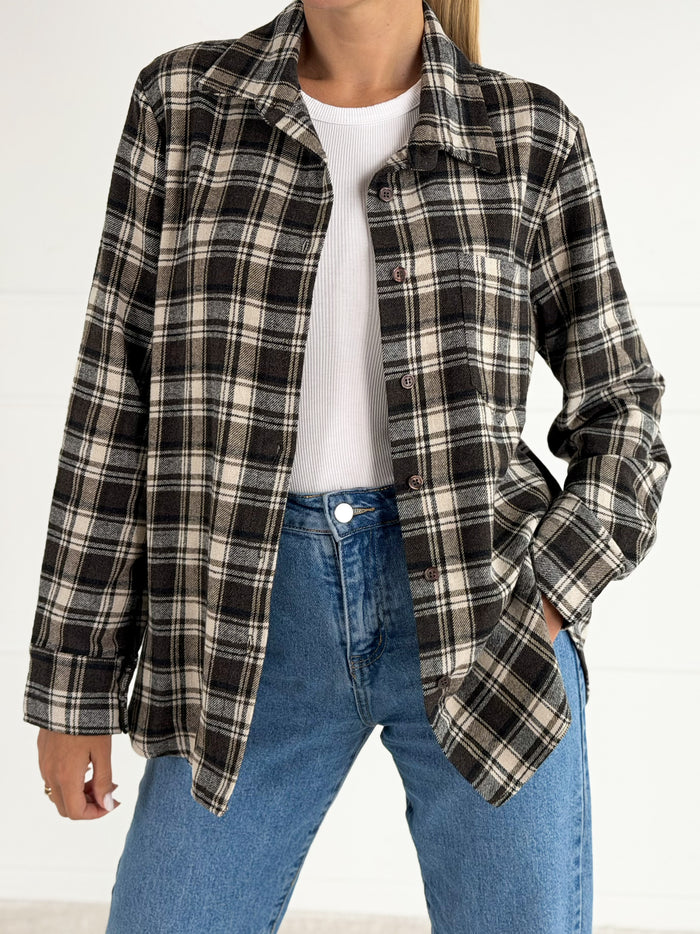 Moteriški itališki languoti marškiniai MARISA Ruda