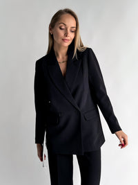 Moteriškas klasikinis švarkas CAMEROON Juoda