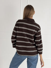 Moteriška itališka medvilninė palaidinė CLAUDIO Ruda