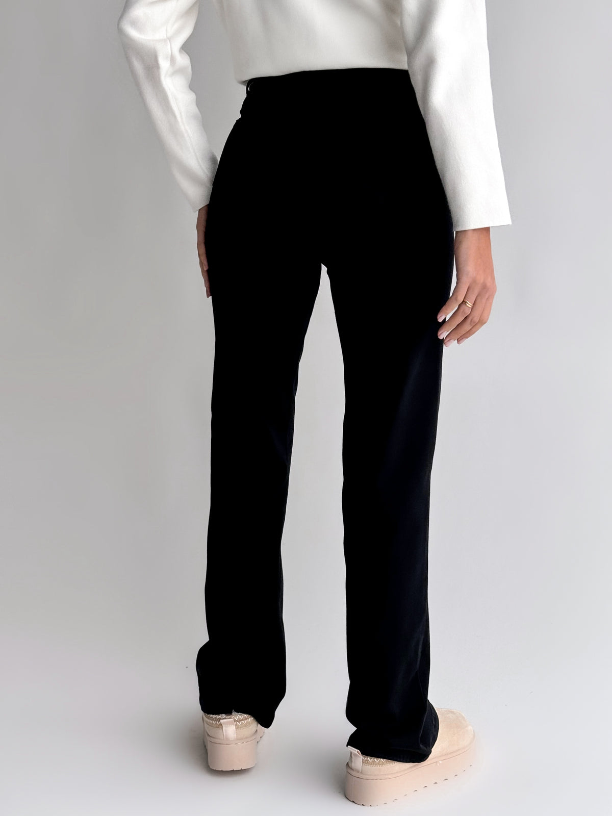 STRAIGHT modelio moteriški džinsai ATLAS Juoda