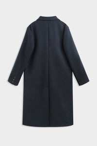 Moteriškas ilgas paltas MIGUEL Tamsiai mėlyna