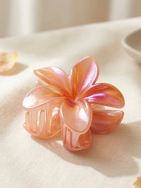 Gėlės formos plaukų segtukas GINNY Koralinė