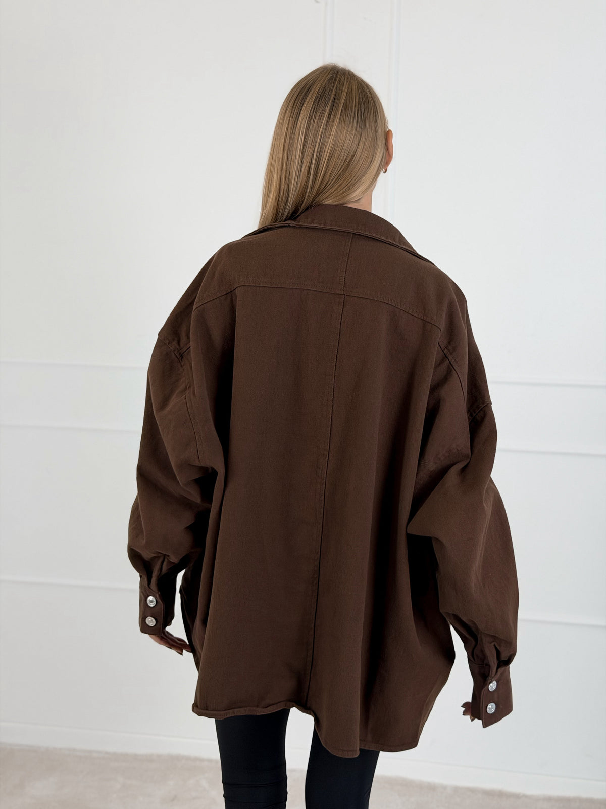 Moteriški džinsiniai marškiniai DUTTON Ruda