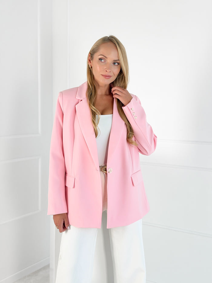 Moteriškas klasikinis švarkas CONAN Rožinė