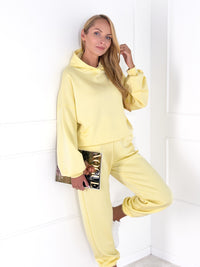 Moteriškas laisvalaikio kostiumėlis HEIDI Geltona