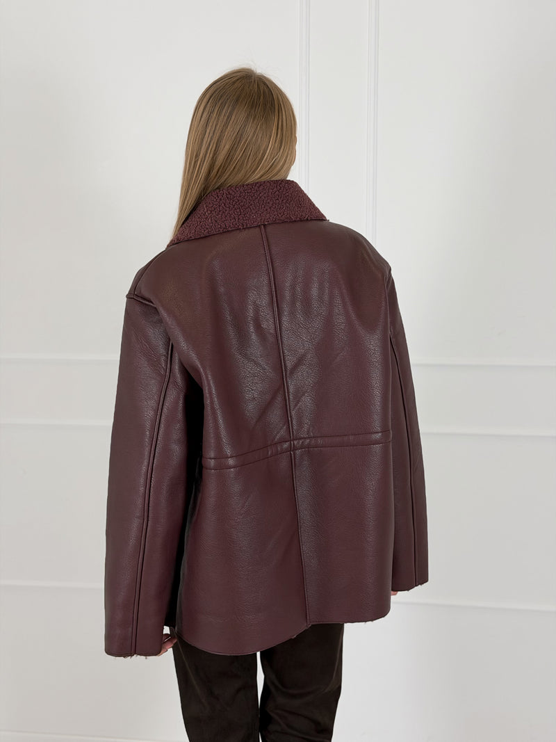 Moteriška eko odos striukė ELISEY Bordo