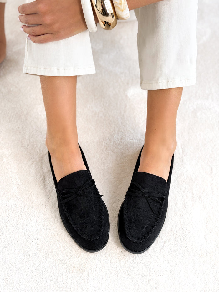 Moteriški verstos eko odos bateliai PORTO Juoda