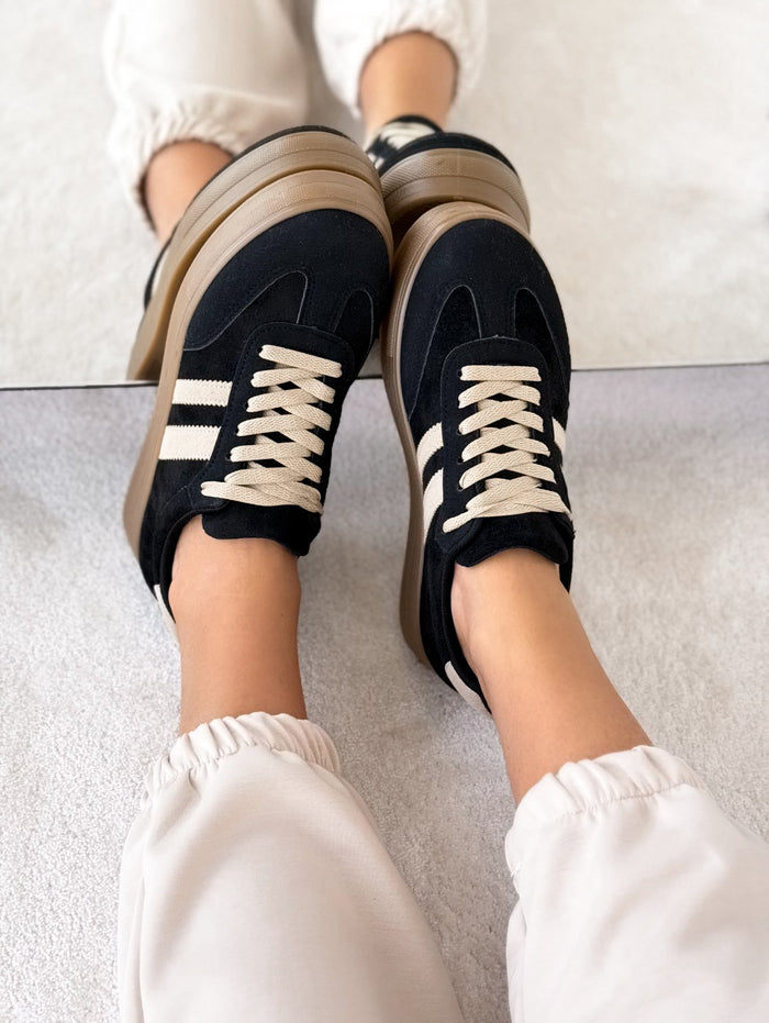 Moteriški laisvalaikio bateliai AYLA Juoda