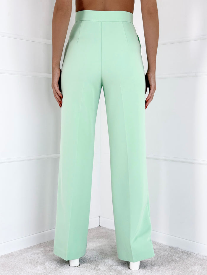 Moteriškos klasikinės kelnės DIYA Mėtinė