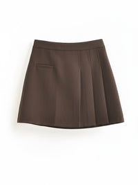 Moteriški sijonšorčiai ENRICO Tamsiai ruda