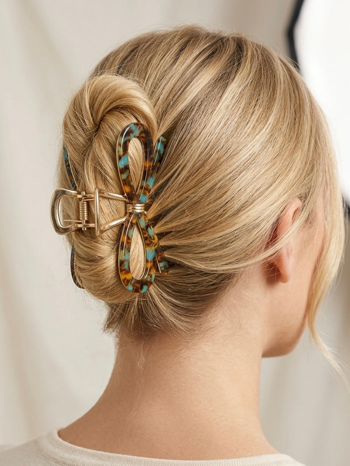 Plaukų segtukas GISELLE Gintarinė