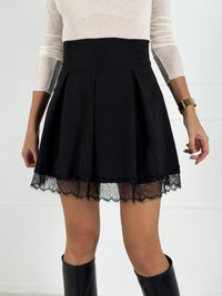 Moteriškas itališkas sijonas LIZBETH Juoda