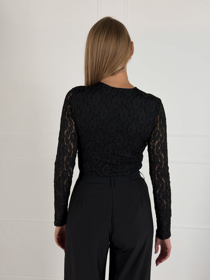 Moteriškas itališkas bodis PINO Juoda