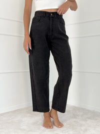 BALLOON modelio moteriški džinsai SOMAYA Juoda
