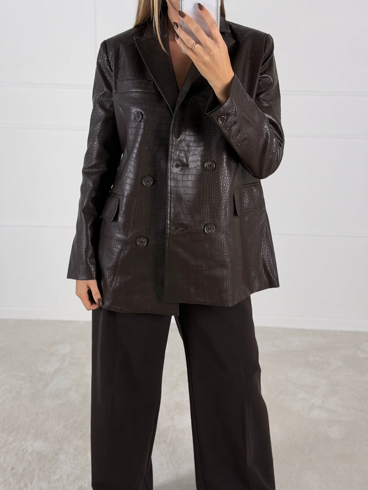 Moteriškas eko odos švarkas GOYO Ruda