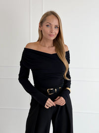 Moteriška itališka palaidinė AXEL Juoda