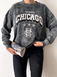 Moteriškas turkiškas medvilninis džemperis CHICAGO