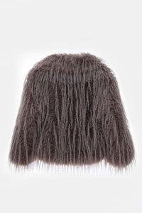 Moteriški trumpi kailiniai GLORY Kapučino