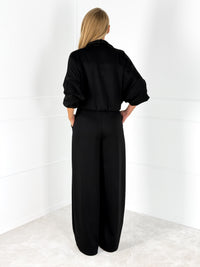 Moteriškas laisvalaikio kostiumėlis MARTHA Juoda