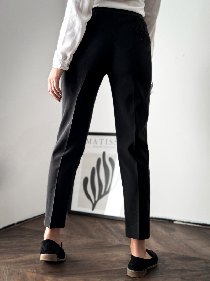 Moteriškos klasikinės kelnės WILLIAM Juoda