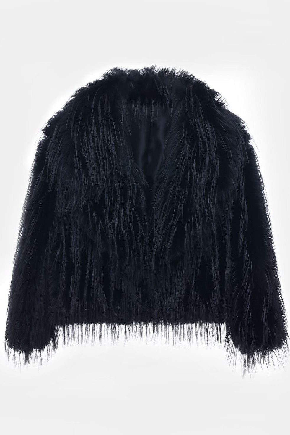 Moteriški trumpi kailiniai GLORY Juoda