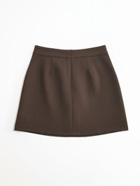 Moteriški sijonšorčiai ENRICO Tamsiai ruda