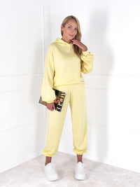 Moteriškas laisvalaikio kostiumėlis HEIDI Geltona