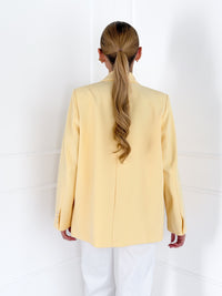 Moteriškas klasikinis švarkas CONAN Geltona