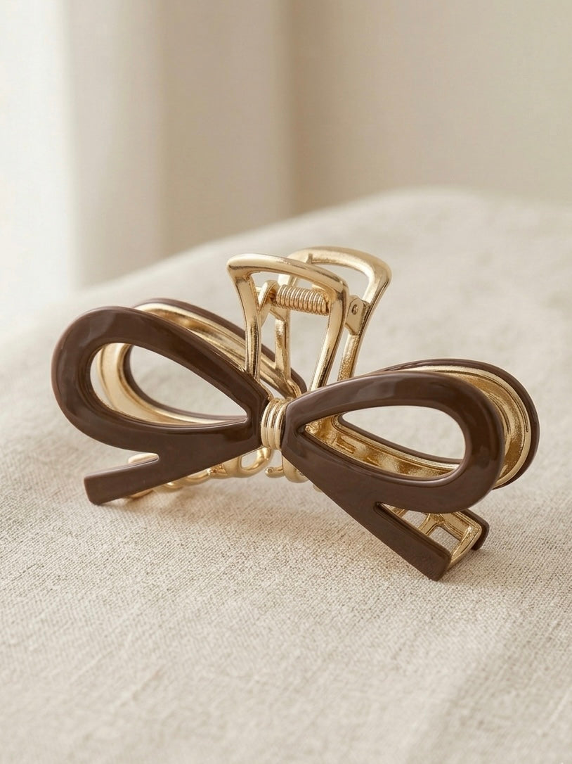 Plaukų segtukas GISELLE Tamsiai ruda