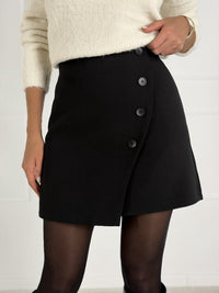 Moteriškas sijonas su šortais TAFARI Juoda