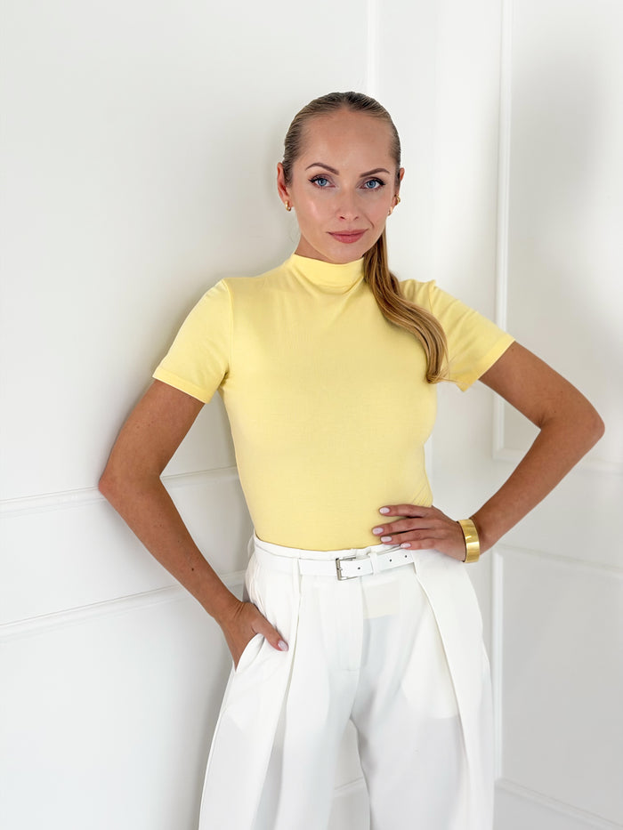 Moteriška medvilninė palaidinė BOSTON Geltona